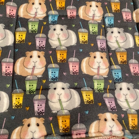 Guinea pig P pads BOBA Fleece Reversible 11” Lot 2 washable New - Picture 2 of 4